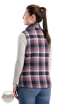 Berne WV16 Women's Insulated Flannel Vest, rear