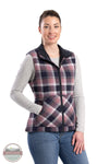 Berne WV16 Women's Insulated Flannel Vest, front