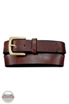 Brighton 21807 English Bevel Latigo Belt in Brown, front