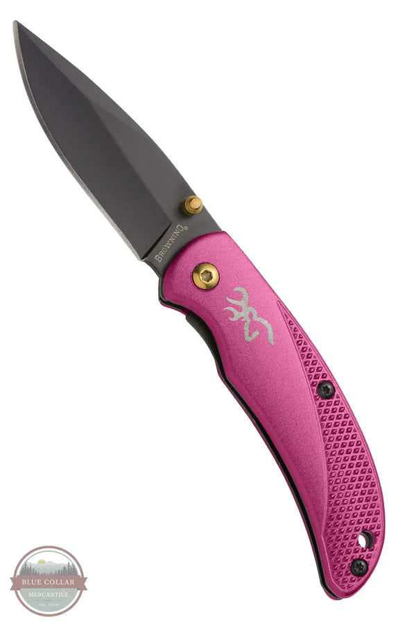 Browning 3220343 Prism III Pocket Knife in Plum