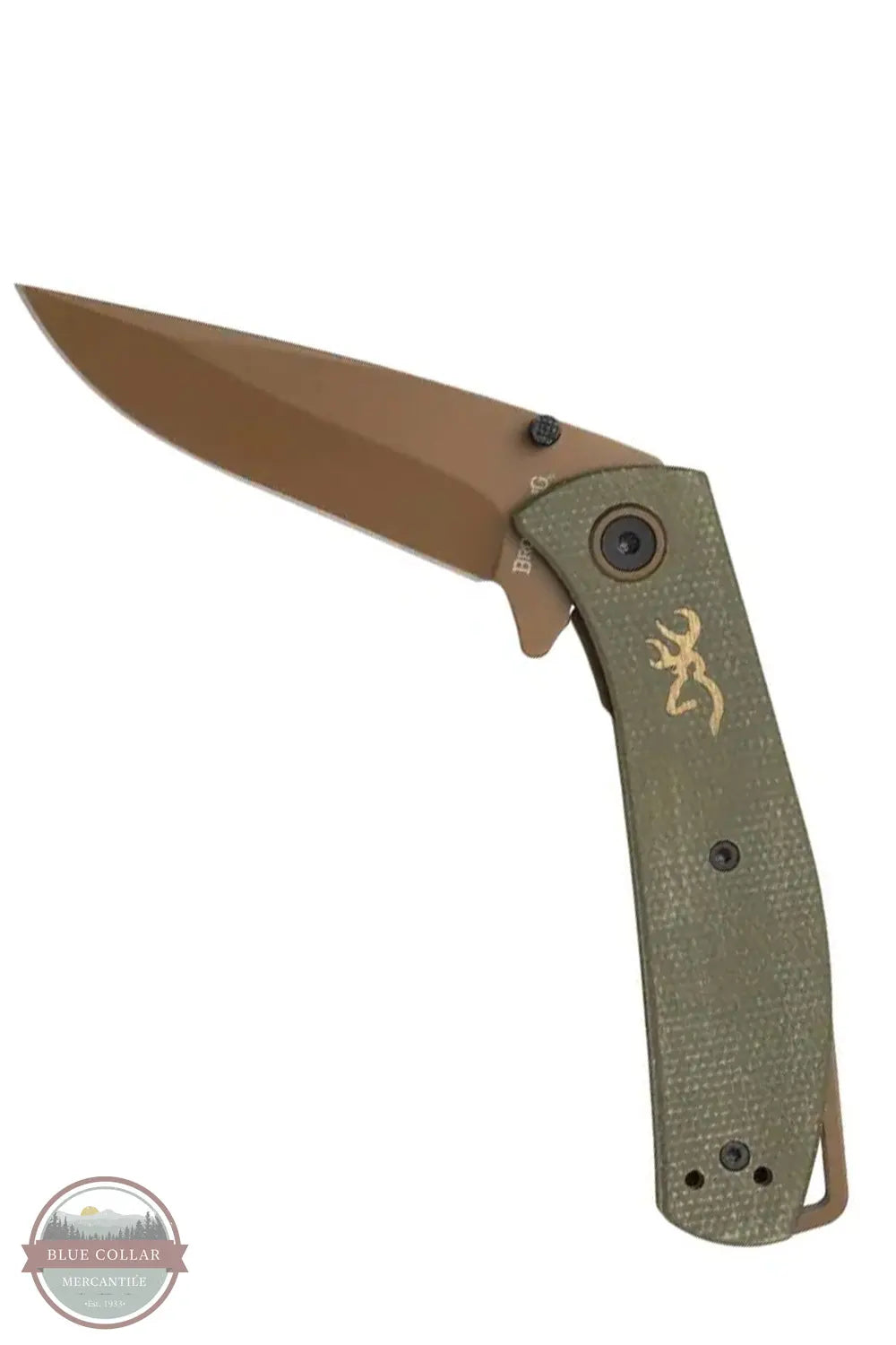 Trailside Small Pocket Knife 3220516B half opened