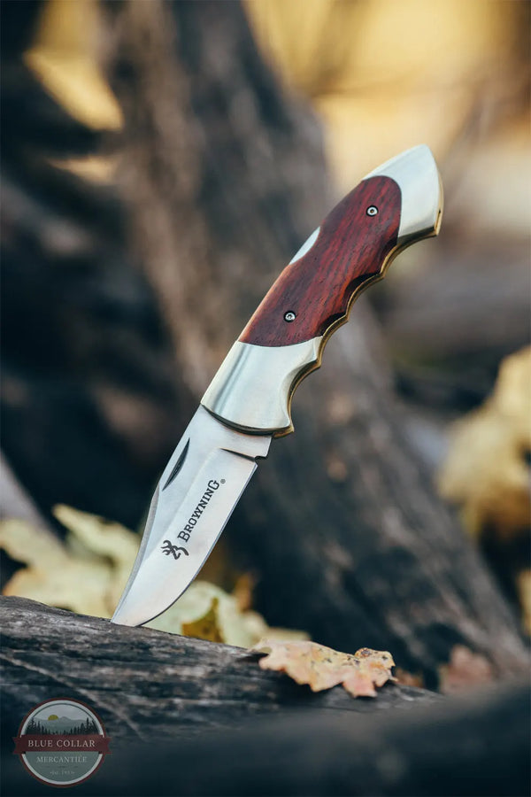 Browning 322111C Model 111C Lockback Folding Knife lifestle