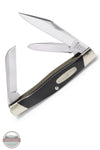 Buck 303 Cadet Pocket Knife Black by Buck Knives 0303BKS all blades open