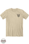 Buck Wear 2385 Blue Collar Good Eagle Short Sleeve T-Shirt in Tan, front
