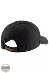 Carhartt 100289 Canvas Cap Black Back View