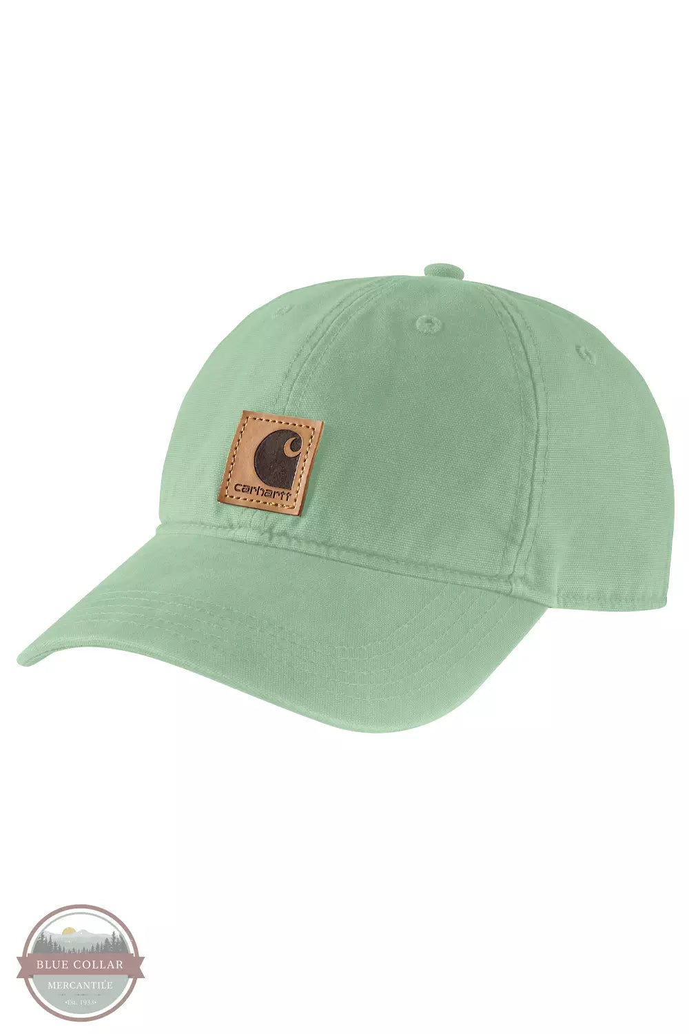 Carhartt 100289 Canvas Cap Aventurine Front View