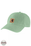 Carhartt 100289 Canvas Cap Aventurine Front View
