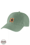 Carhartt 100289 Canvas Cap Loden Frost Front View