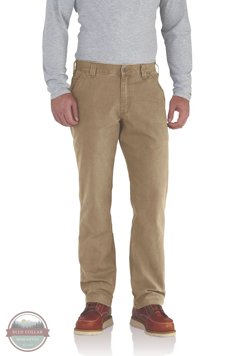 Carhartt 102291-253 Rugged Flex Relaxed Fit Canvas Work Pant front