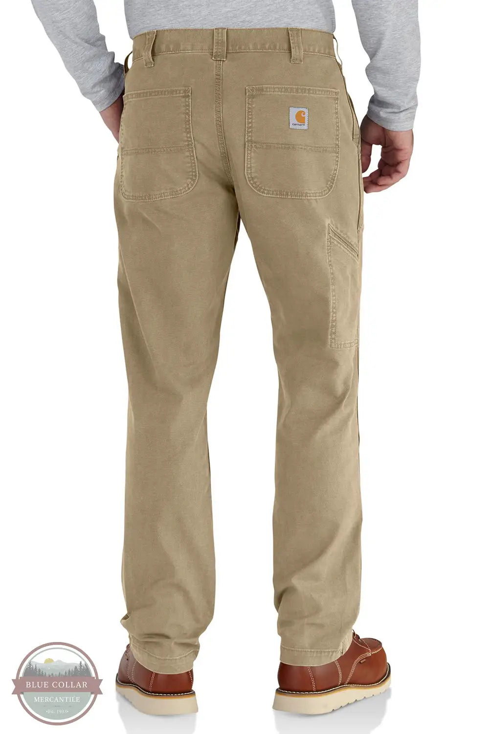 Carhartt 102291-253 Rugged Flex Relaxed Fit Canvas Work Pant rear