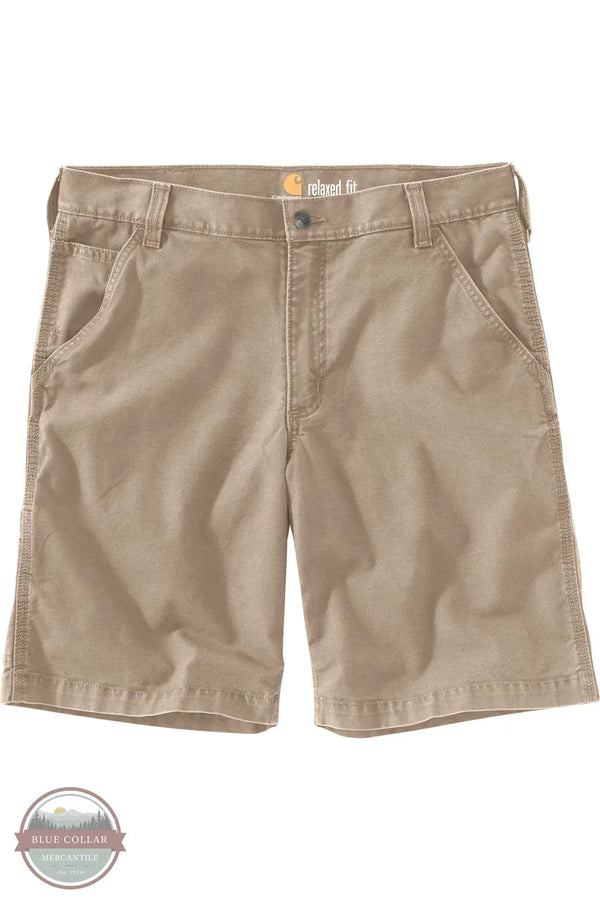 Carhartt 102514 Rugged Flex® Relaxed Fit Canvas Work Short 232 front view