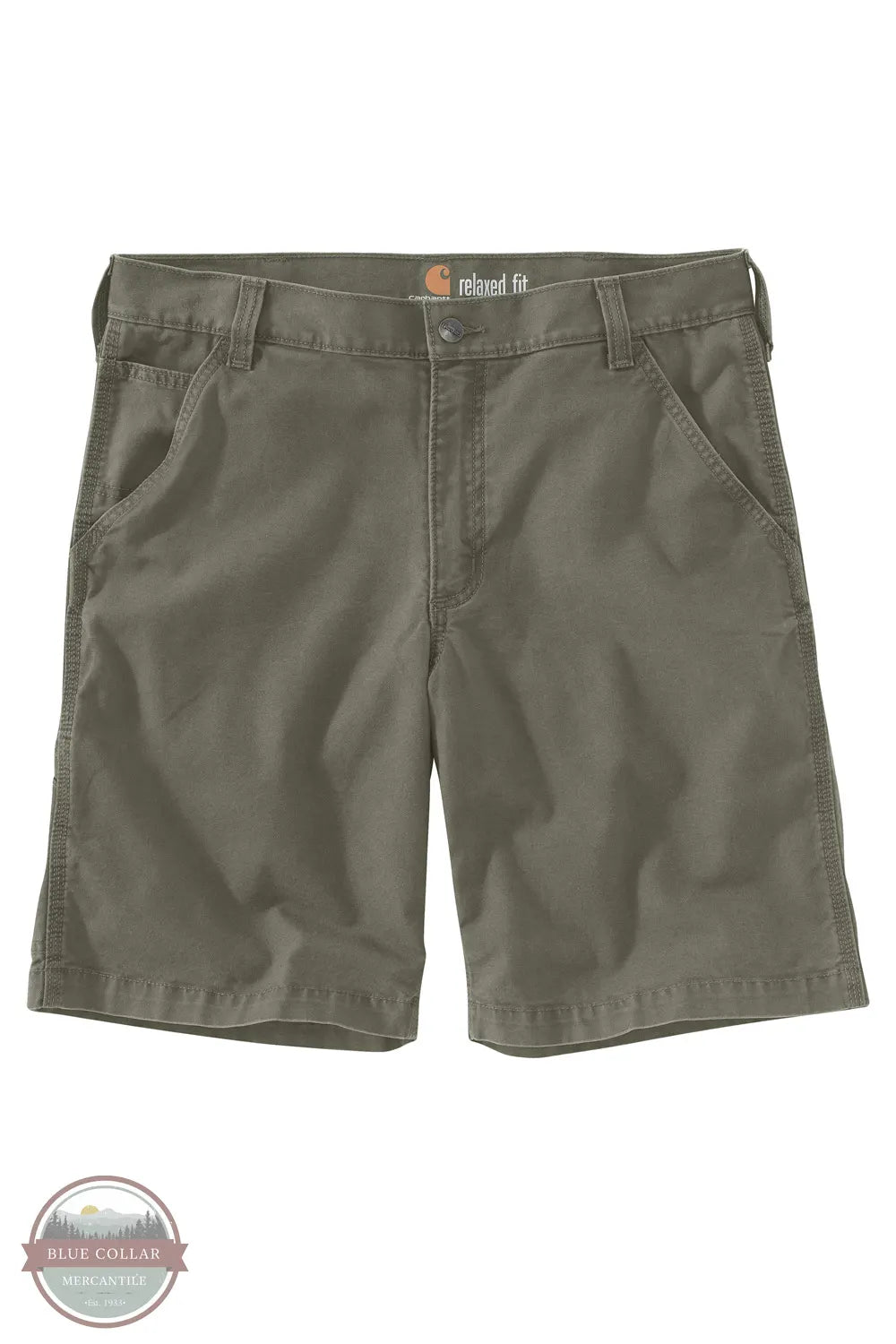 Carhartt 102514 Rugged Flex® Relaxed Fit Canvas Work Short DOV back view
