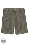 Carhartt 102514 Rugged Flex® Relaxed Fit Canvas Work Short DOV back view