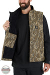 Carhartt 106099 G47 Rugged Flex Duck Loose Fit Sherpa-Lined Camo Mock-Neck Vest inside right view
