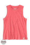 Carhartt 106176 Tencel Series Relaxed Fit Tank in pink, front