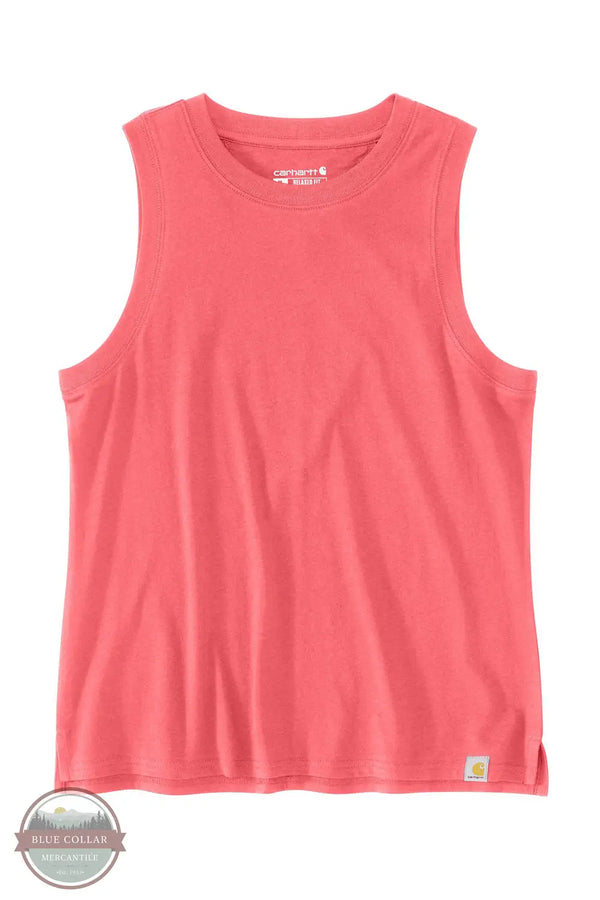 Carhartt 106176 Tencel Series Relaxed Fit Tank in pink, front