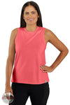 Carhartt 106176 Tencel Series Relaxed Fit Tank in pink, front