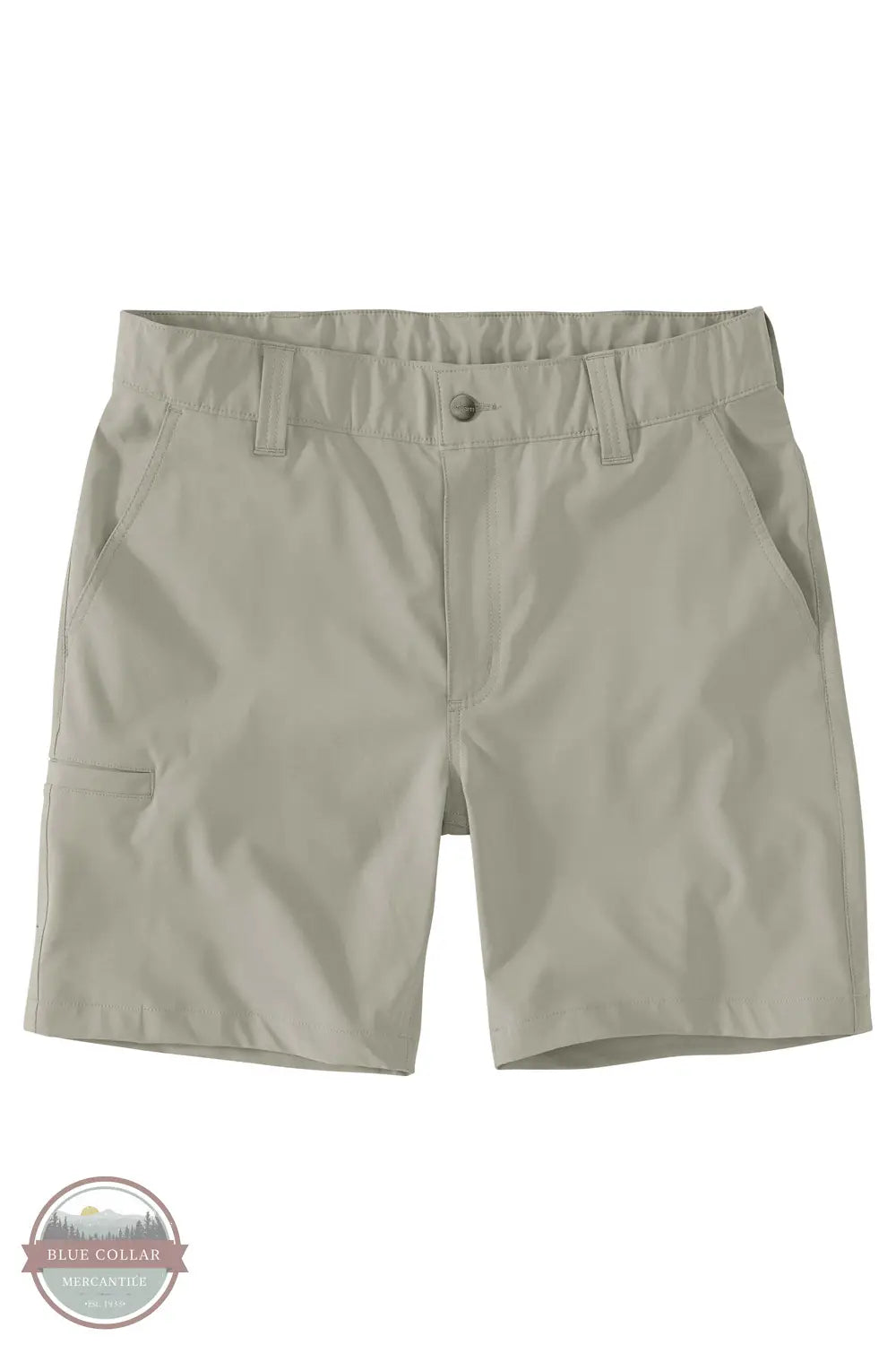 Carhartt 106264 Force Sun Defender Relaxed Fit Shorts in Light Khaki, front