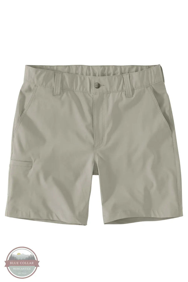 Carhartt 106264 Force Sun Defender Relaxed Fit Shorts in Light Khaki, front