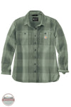 Carhartt 106450-A16 Women's Loose Fit Twill Shirt Jac Patina