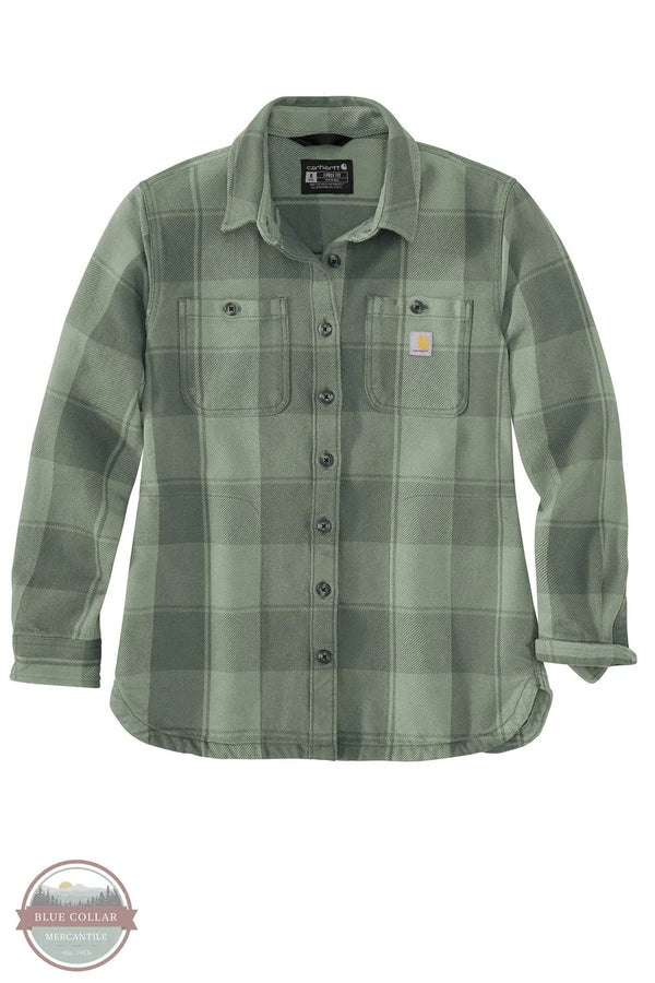 Carhartt 106450-A16 Women's Loose Fit Twill Shirt Jac Patina