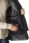 Carhartt 107100 Women's Rain Defender Relaxed Fit Lightweight Insulated Mock-Neck Vest in Black inside pocket view
