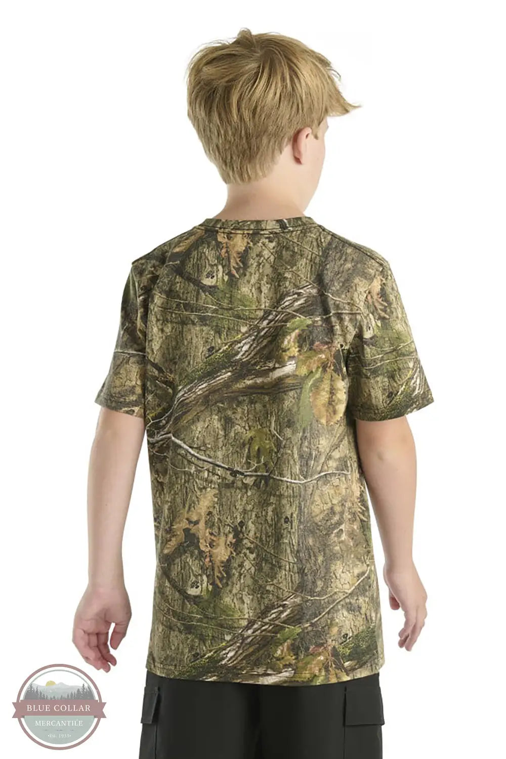 Carhartt CA6681-CR27 Camo Logo Short Sleeve T-Shirt, rear view