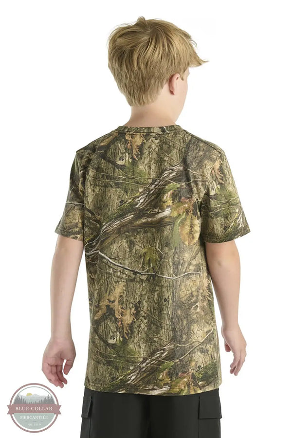 Carhartt CA6681-CR27 Camo Logo Short Sleeve T-Shirt, rear view