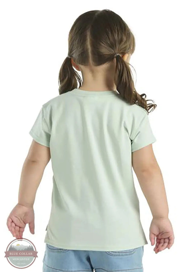 Carhartt CA7119 Arabian Mare Short Sleeve T-Shirt in Teal, rear