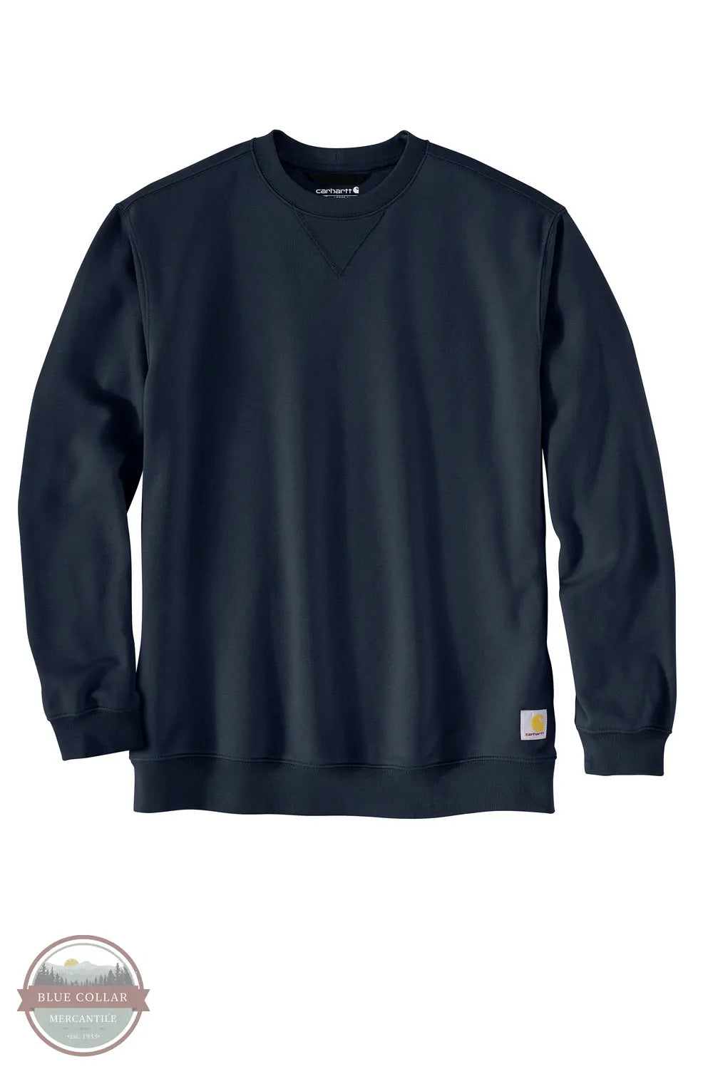Carhartt K124 Loose Fit Midweight Crewneck Sweatshirt 472 New Navy Blue view