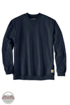 Carhartt K124 Loose Fit Midweight Crewneck Sweatshirt 472 New Navy Blue view