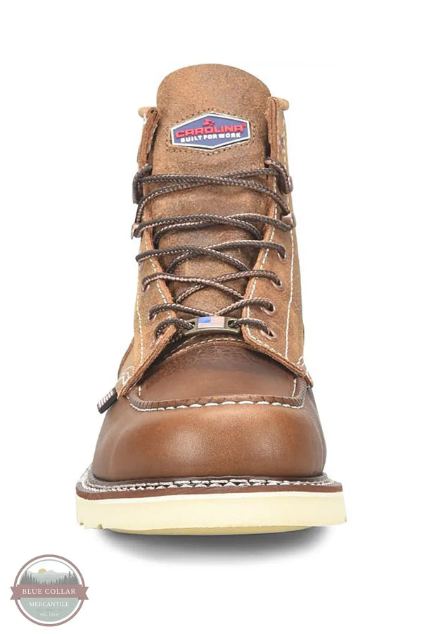 Carolina CA7068 AMP 6" Roughout Soft Toe Work Boot, front