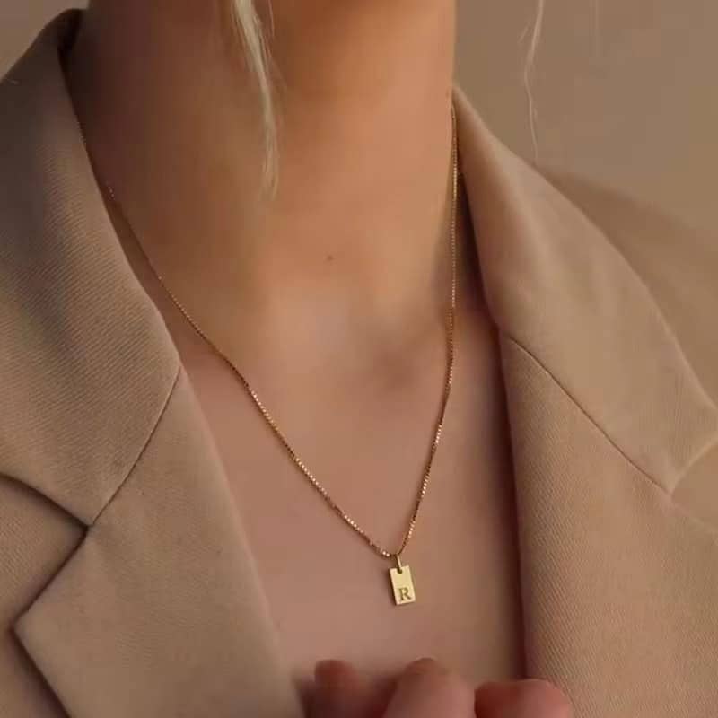 Initial Necklaces