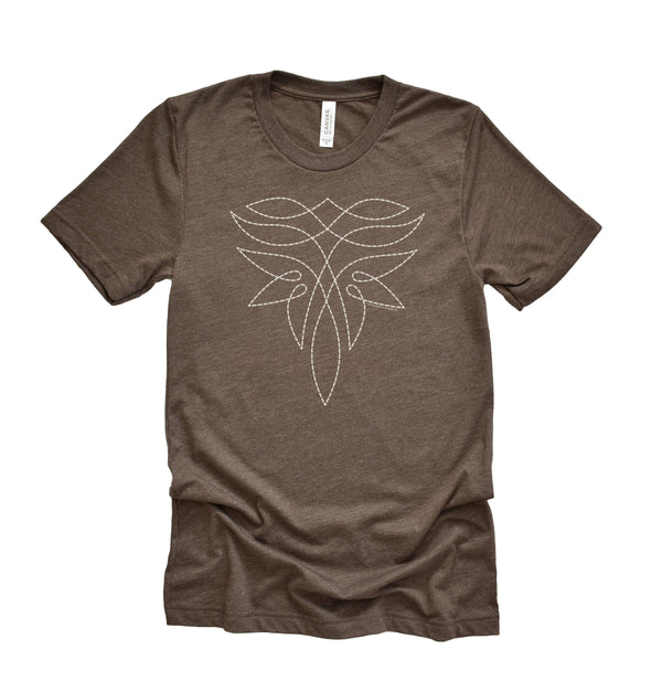 Cowgirl Bootstitch Graphic Tee