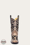 Corral Boots A3648 Brown Inlay & Flowered Embroidery Studded Western Boot, front
