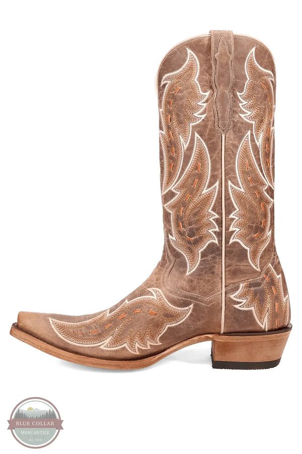 Dan Post DP7013 Racer Snip Toe Western Boots, outside