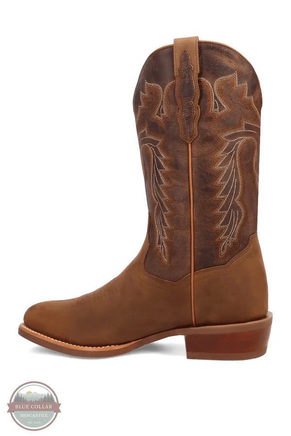 Dan Post DP7045 Neeley Western Round Toe Boot in Brown inside side view