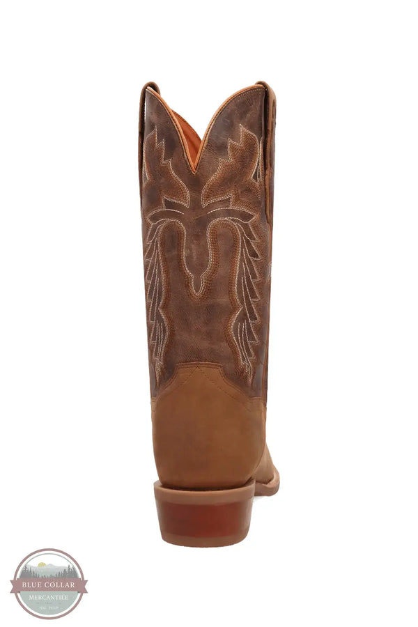 Dan Post DP7045 Neeley Western Round Toe Boot in Brown back sole view