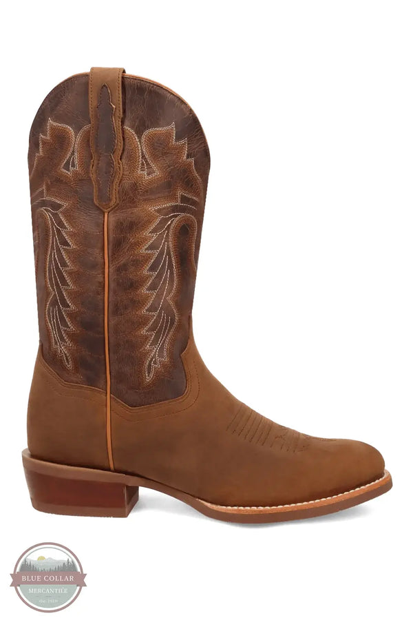 Dan Post DP7045 Neeley Western Round Toe Boot in Brown side view
