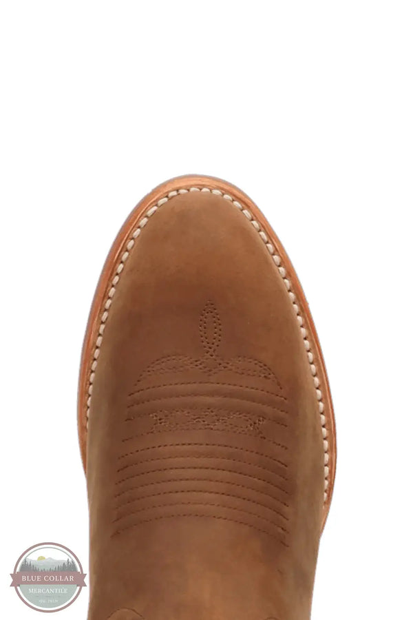Dan Post DP7045 Neeley Western Round Toe Boot in Brown toe view