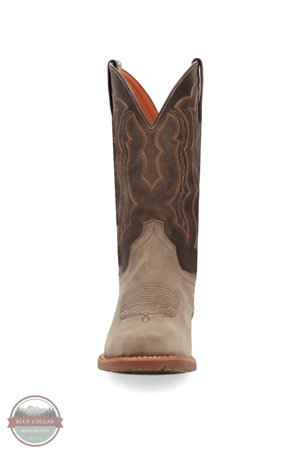 Dan Post DP7047 Creed Western Square Toe Boot in Gray, front