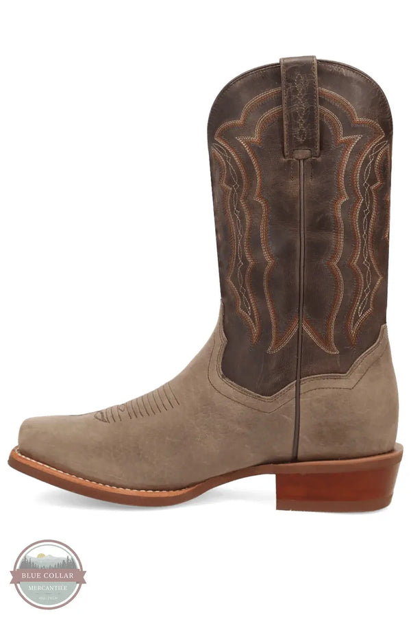 Dan Post DP7047 Creed Western Square Toe Boot in Gray, inside