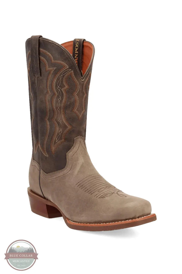 Dan Post DP7047 Creed Western Square Toe Boot in Gray, front