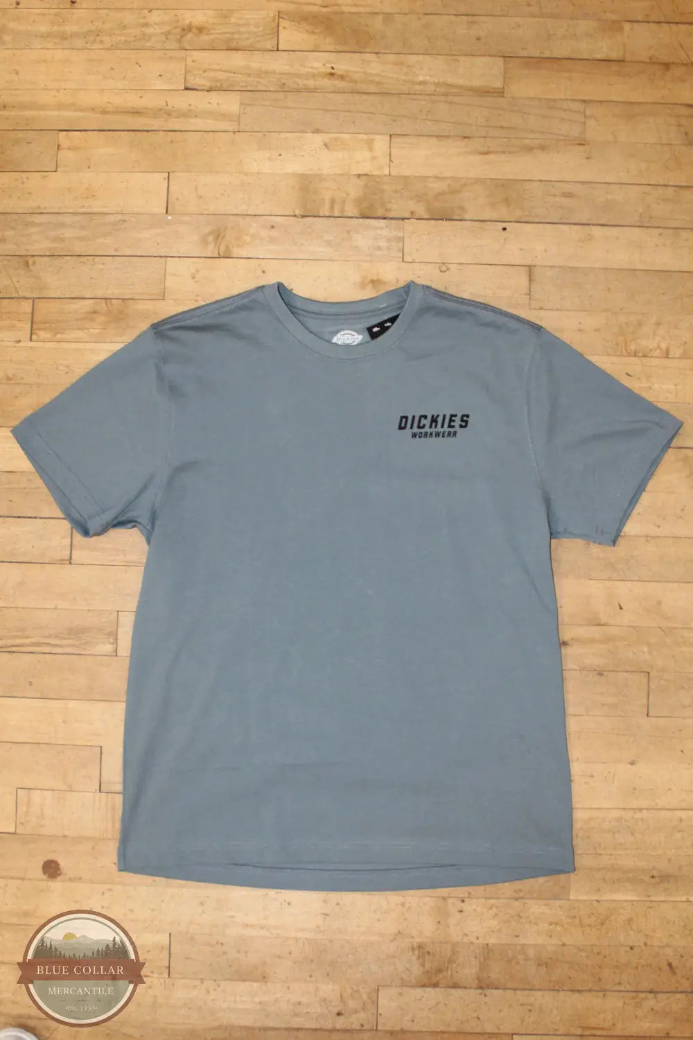 Dickies A862C Eagle Short Sleeve T-Shirt in Light Blue, front view