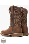 Georgia GB00692 Core 37 Steel Toe 11" Western Boots in brown, rear