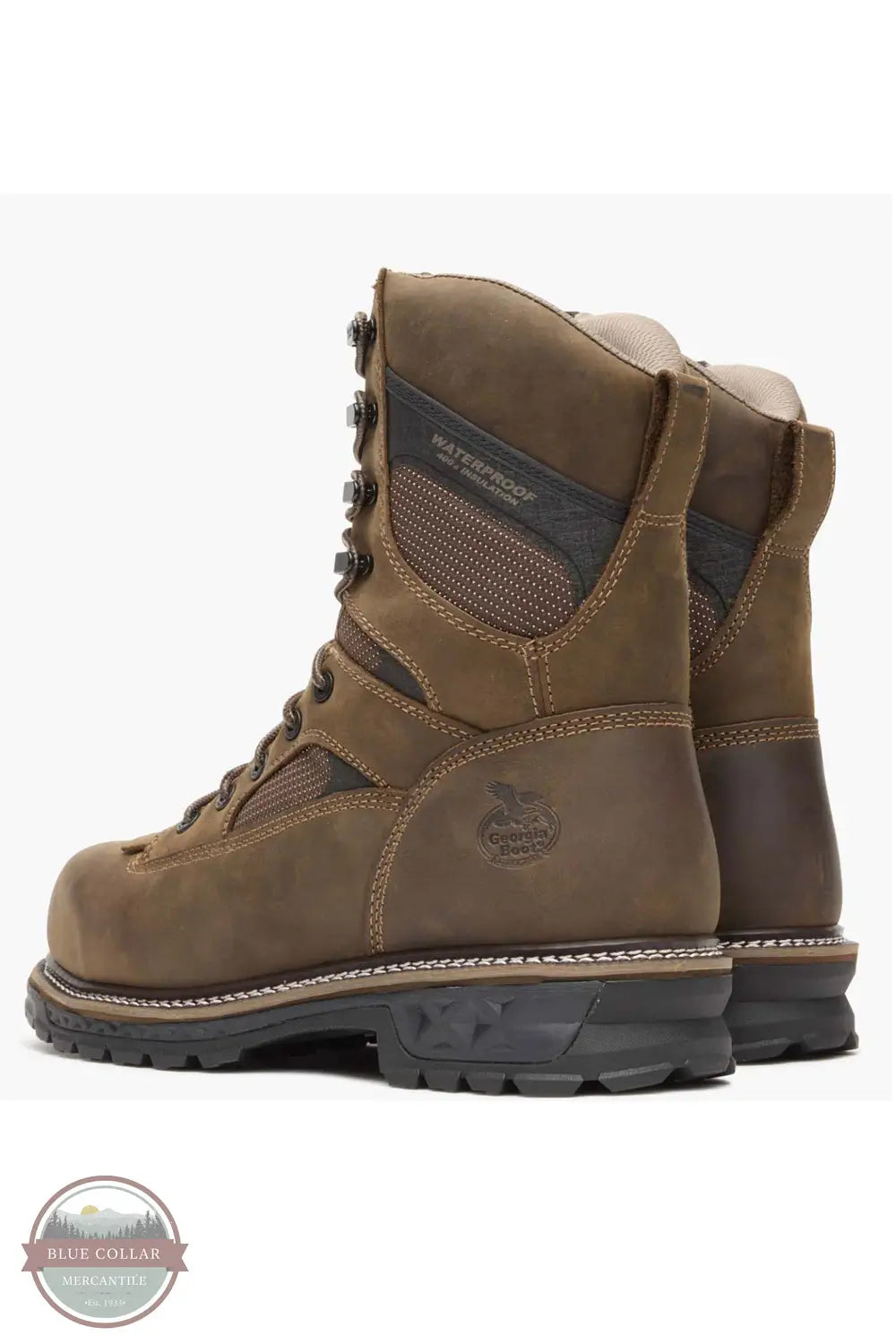 Georgia GB00681 9-Inch Insulated Low Heel Composite Toe LTX Logger, rear