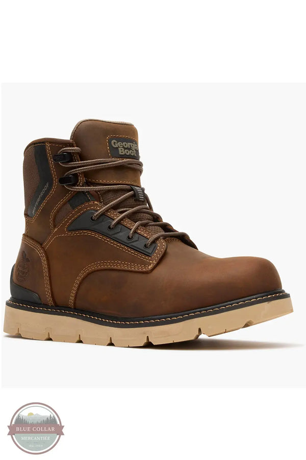 Georgia GB00713 Flex Wedge Carbon Toe 6" Work Boot, front