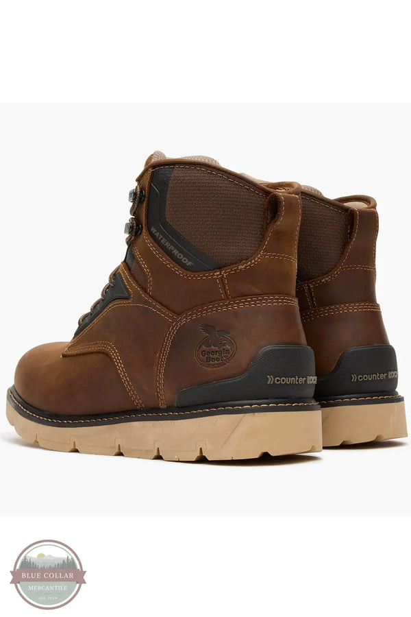 Georgia GB00713 Flex Wedge Carbon Toe 6" Work Boot, rear