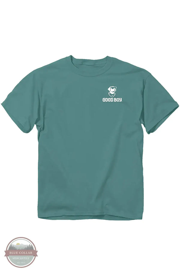 Good Boy 2206 To The Point Short Sleeve T-Shirt in Teal, front