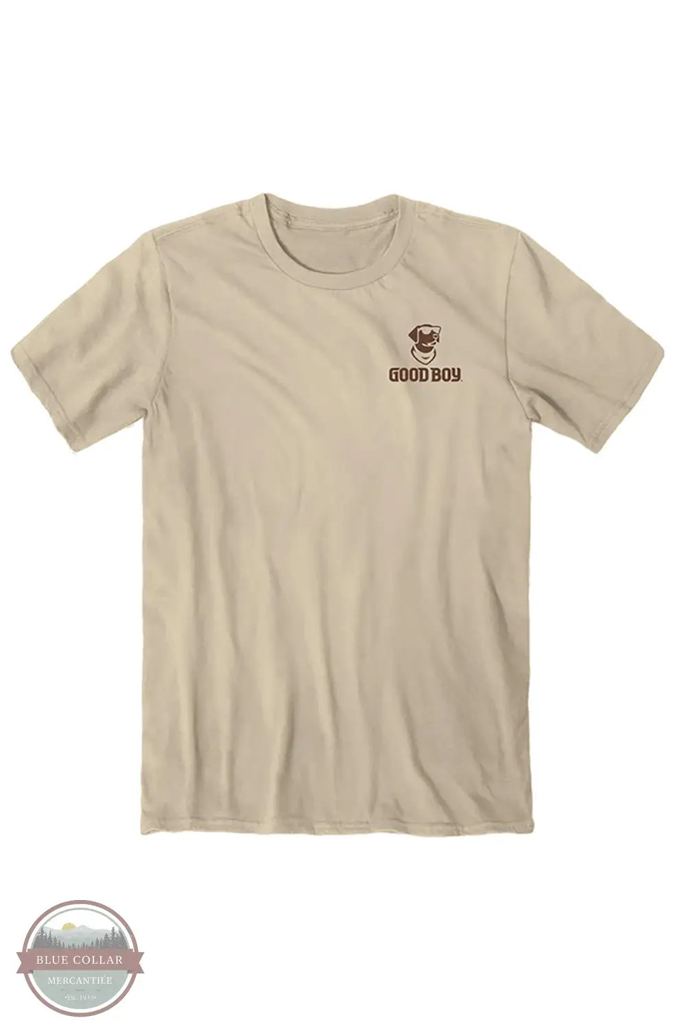 Good Boy 2212 Labs Six Pack Short Sleeve T-Shirt in Tan, front